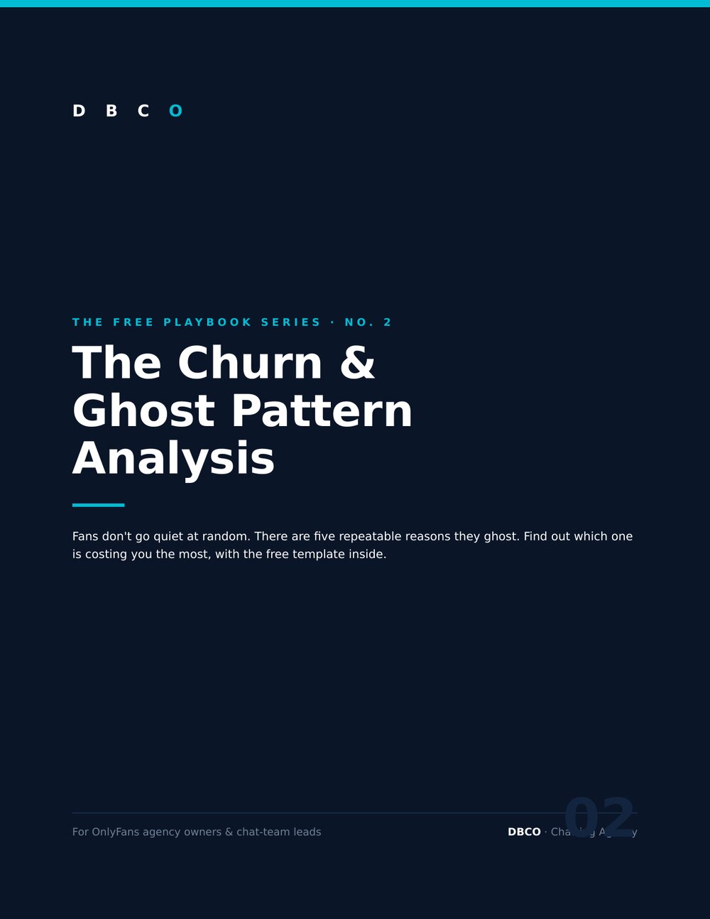 Churn / Ghost Pattern Guide - page 1