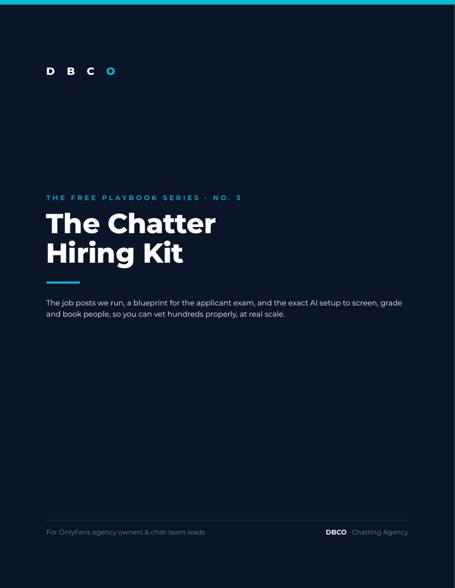 Chatter Hiring Kit - page 1