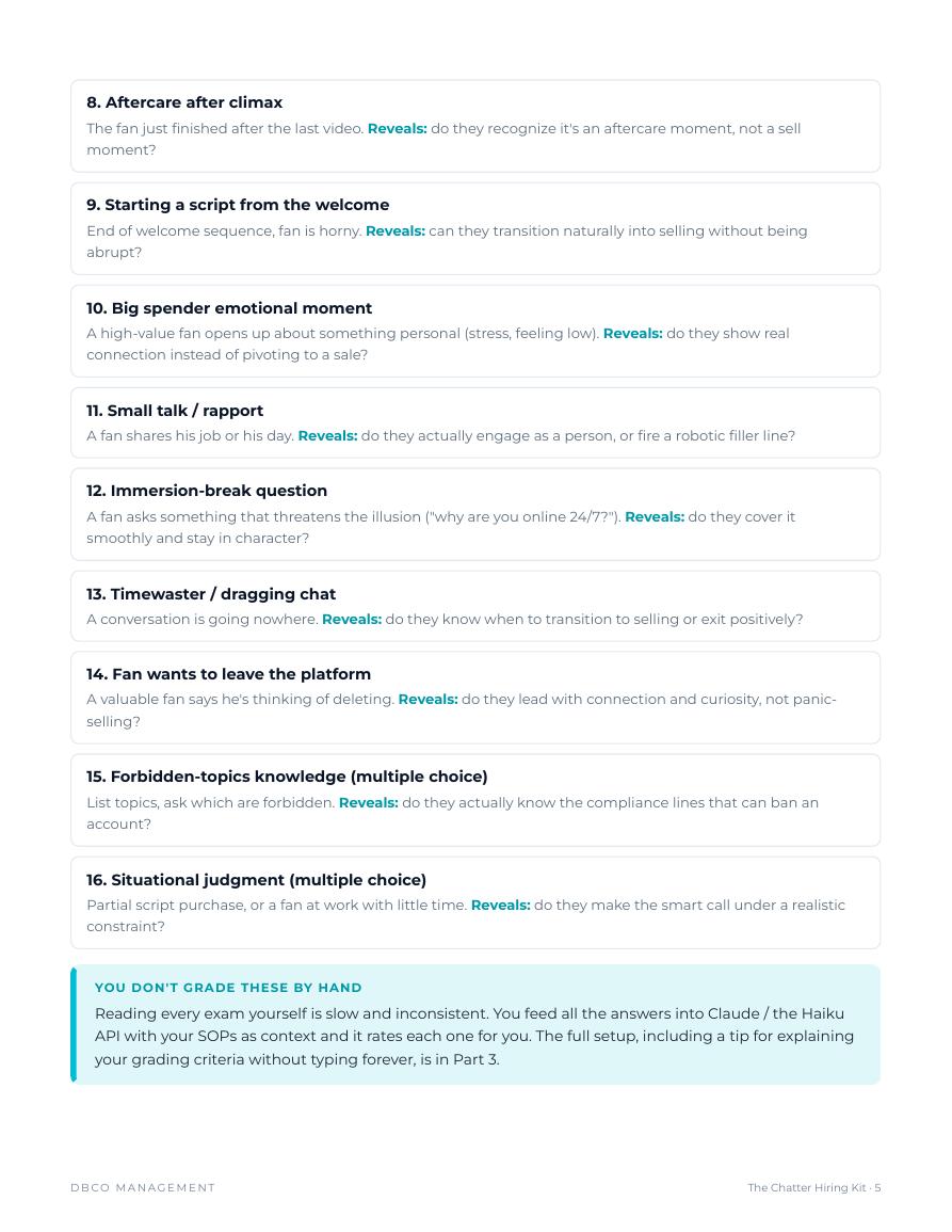 Chatter Hiring Kit - page 5